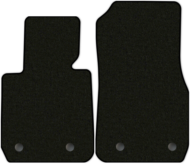 Коврики текстильные "Премиум+" для BMW 3-Series (универсал / F31) 2012 - 2015, черные, 2шт.