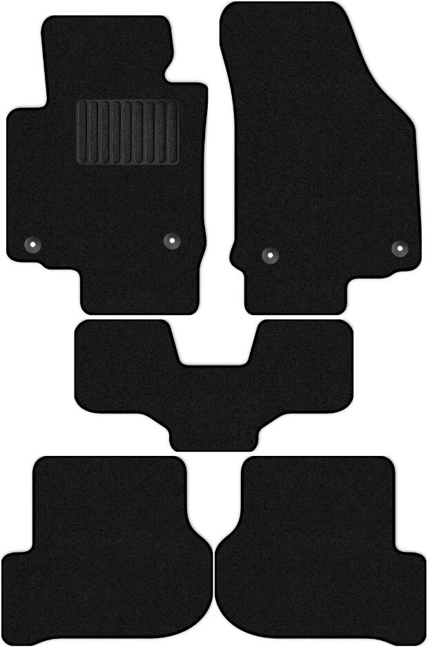 Коврики в багажник для Skoda Octavia II (лифтбек / A5) 2004 - 2008