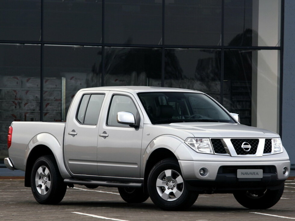 Коврики ЭВА "EVA сота" для Nissan Navara II (пикап / D40) 2004 - 2010, черные, 3шт.