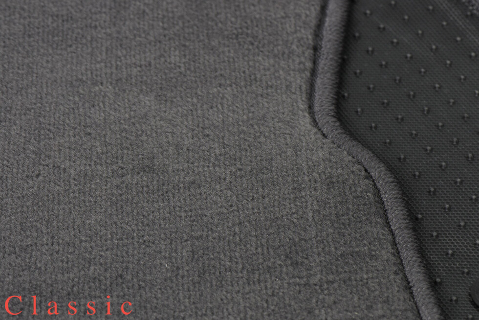 Коврики текстильные "Классик" для Mitsubishi Pajero Sport II (suv) 2008 - 2013, темно-серые, 5шт.