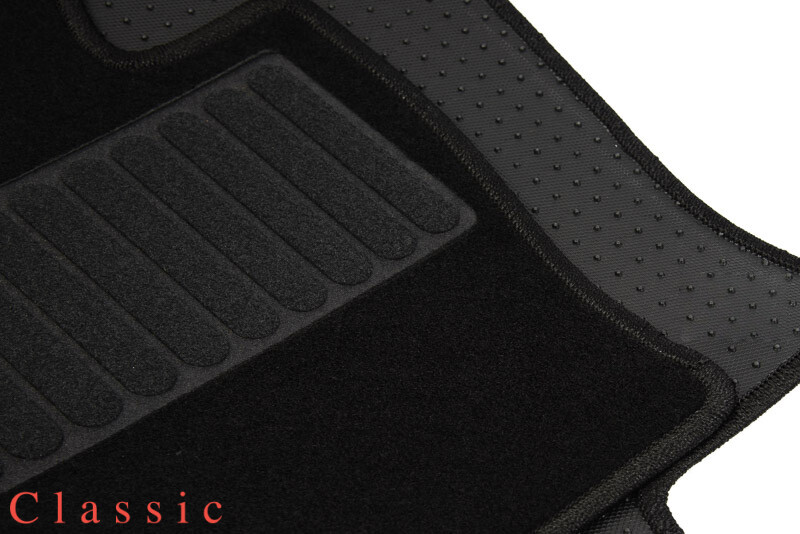 Коврики текстильные "Классик" для BMW 5-Series (универсал 4WD / F11) 2013 - 2016, черные, 5шт.