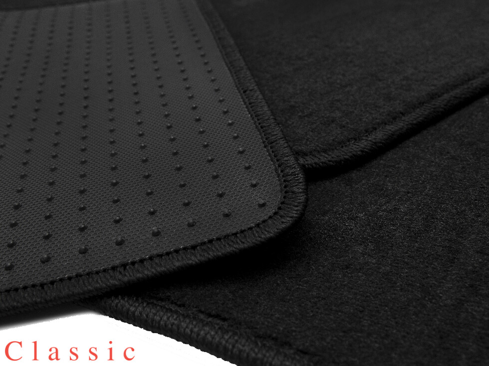 Коврики текстильные "Классик" для Mitsubishi Pajero Sport III (suv) 2016 - Н.В., черные, 5шт.