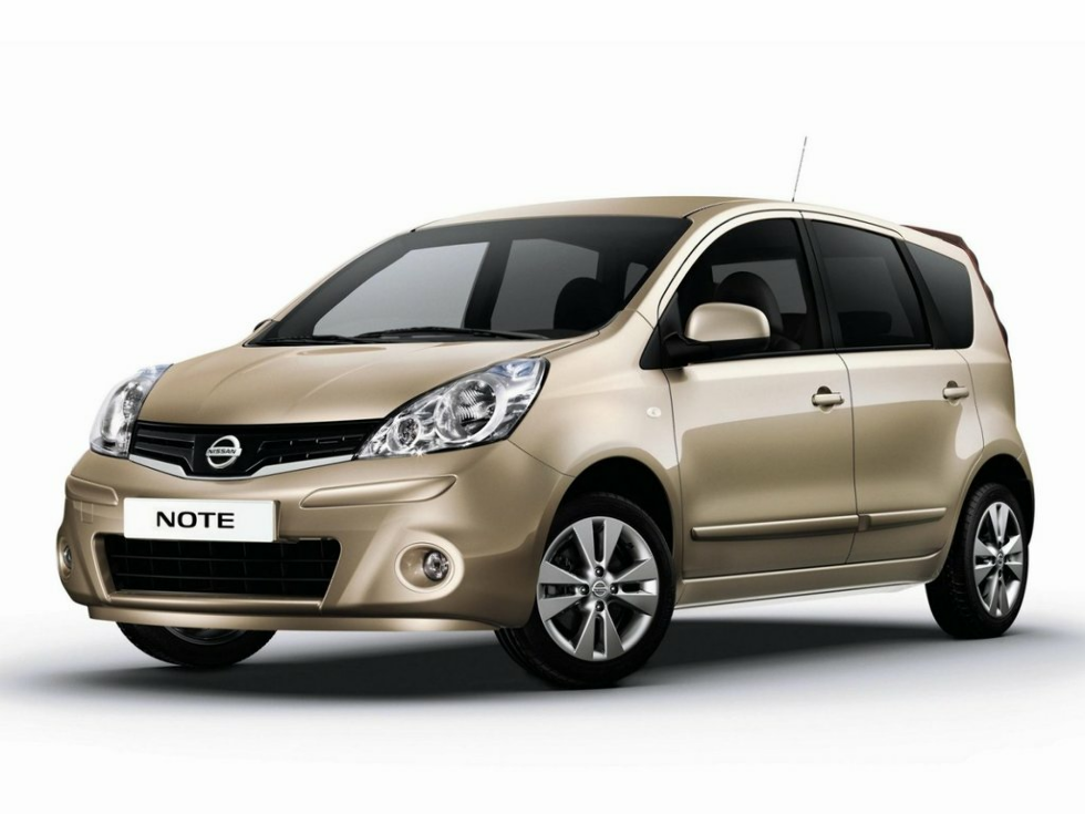 Коврики ЭВА "EVA сота" для Nissan Note (хэтчбек 5 дв / E11) 2008 - 2013, черные, 4шт.