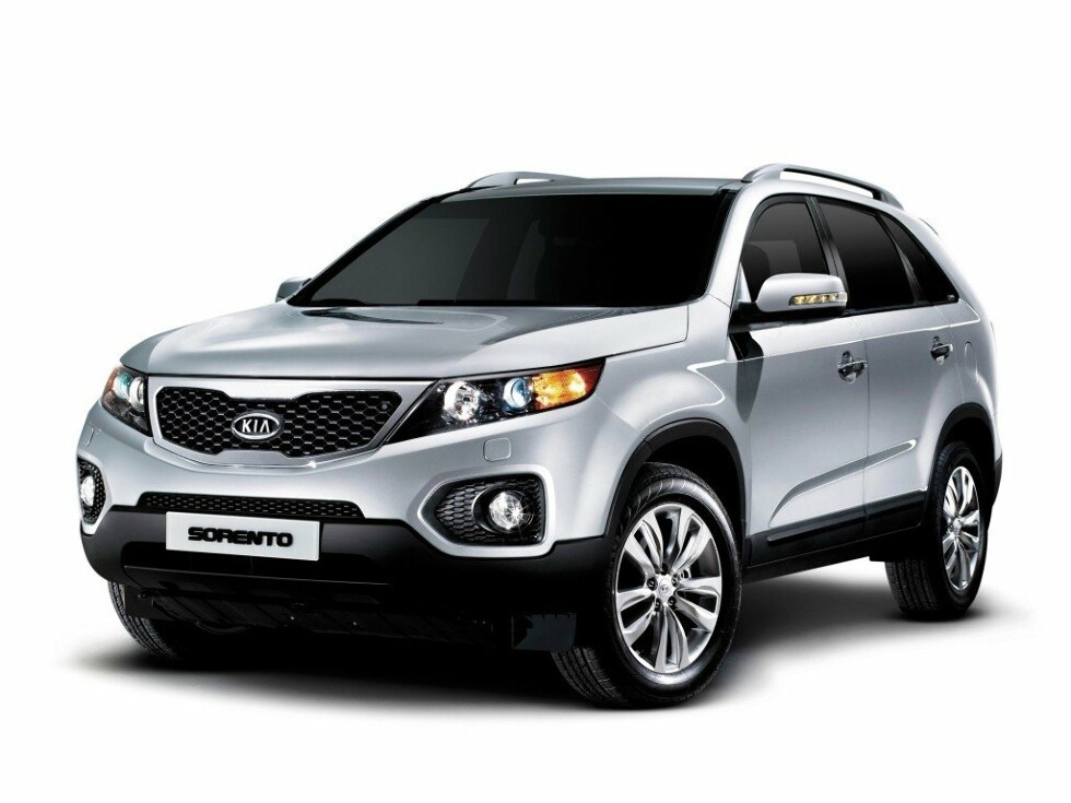 Коврики текстильные "Комфорт" для Kia Sorento II (suv  7 мест / XM) 2009 - 2012, ые, 5шт.